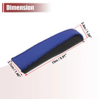 Faux Leather Handbrake Cover Trim for Honda Civic (2006–2011) Black Blue
