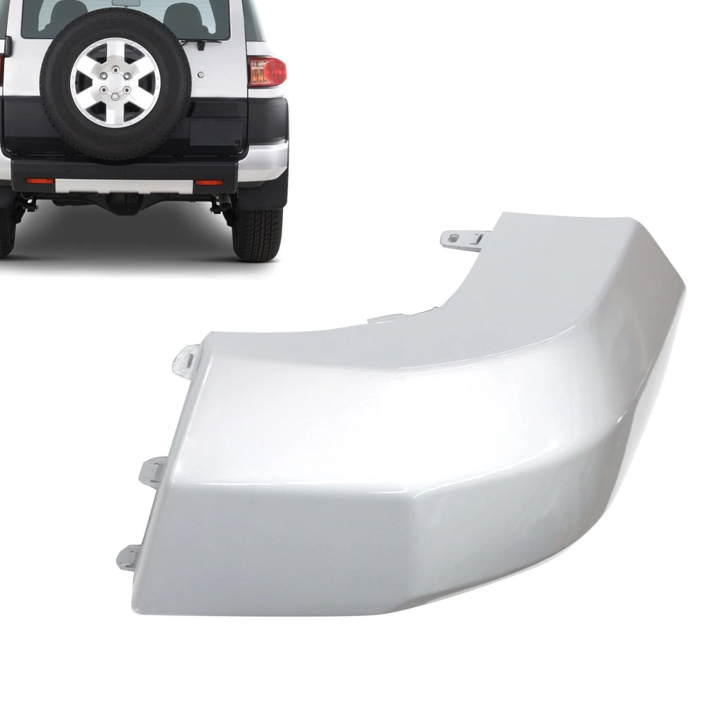 Rear Right Bumper End Cap for Toyota FJ Cruiser (2007–2014) - Silver
