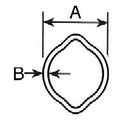 W38385 Outer Profile Tube for John Deere Rotary Cutter (1000mm)