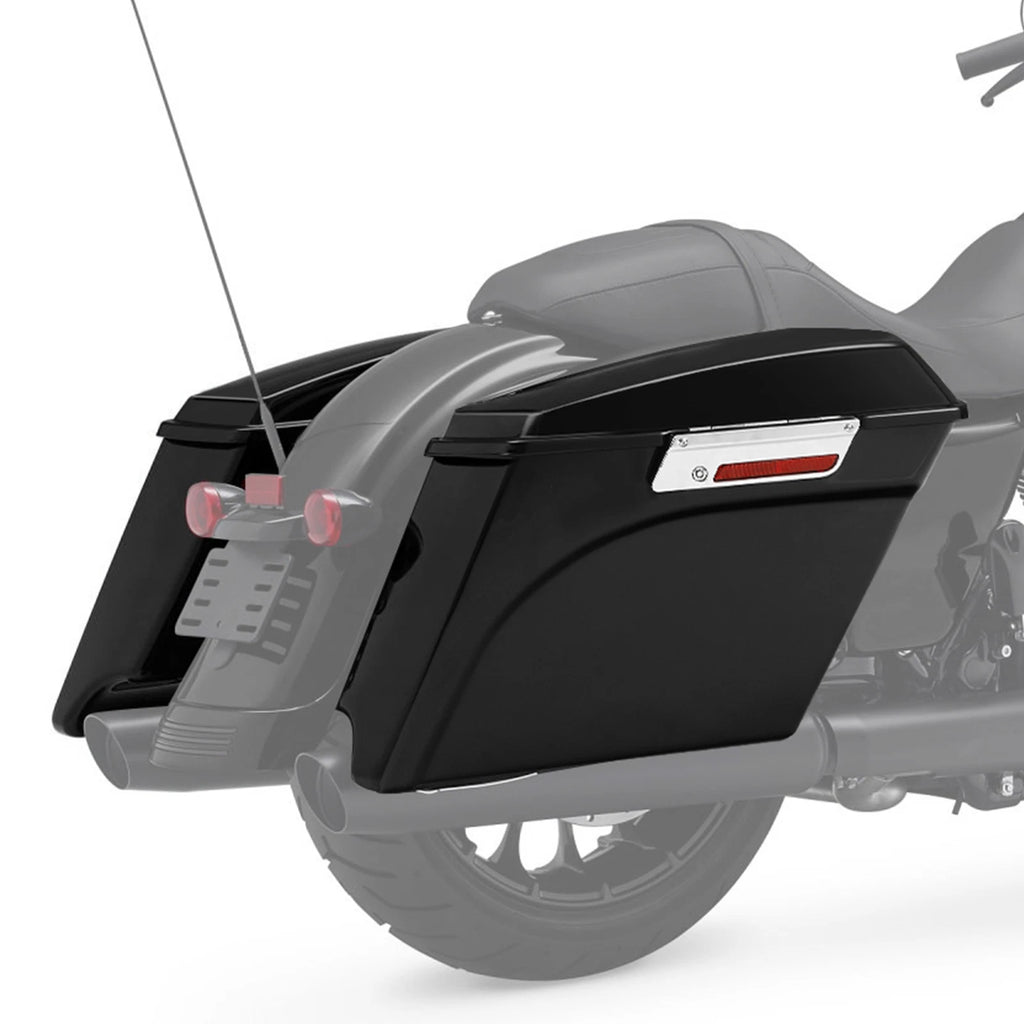 5" Stretched Saddle Bags & Rear Fender for Harley CVO Touring Road King (2009–2013)