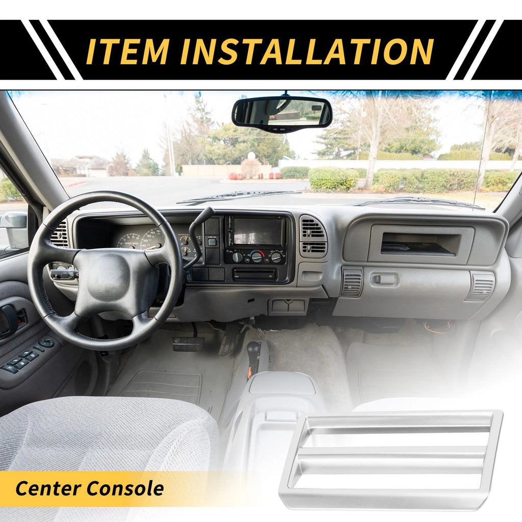 Side Console Headlight Switch Button Panel Cover for Toyota Tundra (2022–2024)