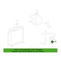 Genuine OEM Engine Coolant Thermostat for Chrysler Fifth Avenue (1983–1989) 52028185AC