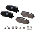 Rear Brake Disc Rotors and Pads Kit for Honda Odyssey, Acura MDX (2009–2011)