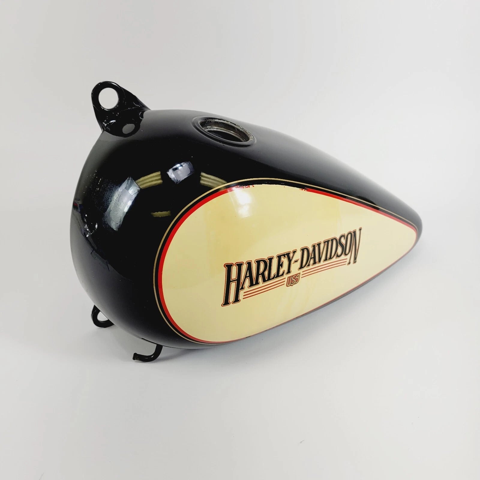 Left Side Split Gas Fuel Tank for Harley-Davidson FLST Heritage Softail (1984–1999)