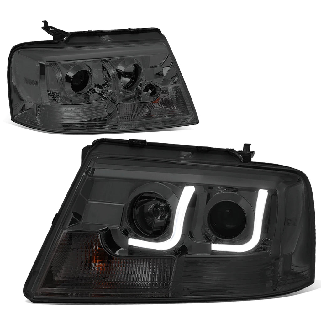 LED DRL Projector Headlight for Ford F150 Lincoln Mark LT (2004–2008)