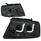 LED DRL Projector Headlight for Ford F150 Lincoln Mark LT (2004–2008)