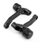 Pair Engine Frame Sliders for Honda CB650R (2019–2021) Black