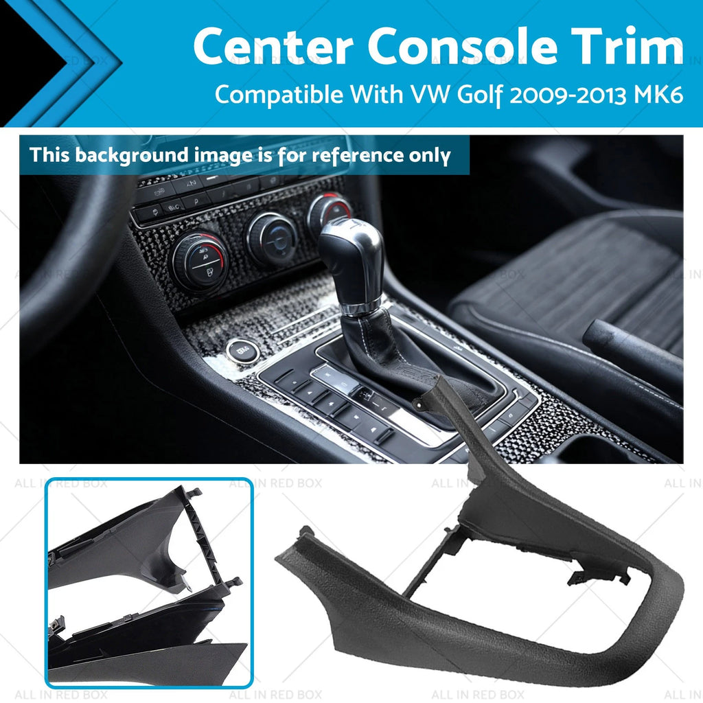 Center Console Gear Shift Panel Cover for VW Golf MK6 (2009–2013) 5K0863680