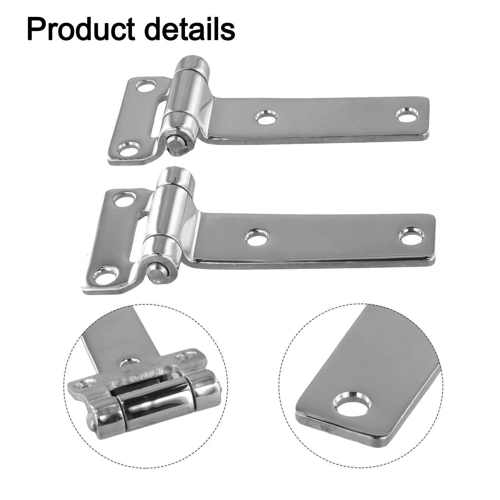 Boat Hinges for 304 Stainless Steel (Polished Finish)