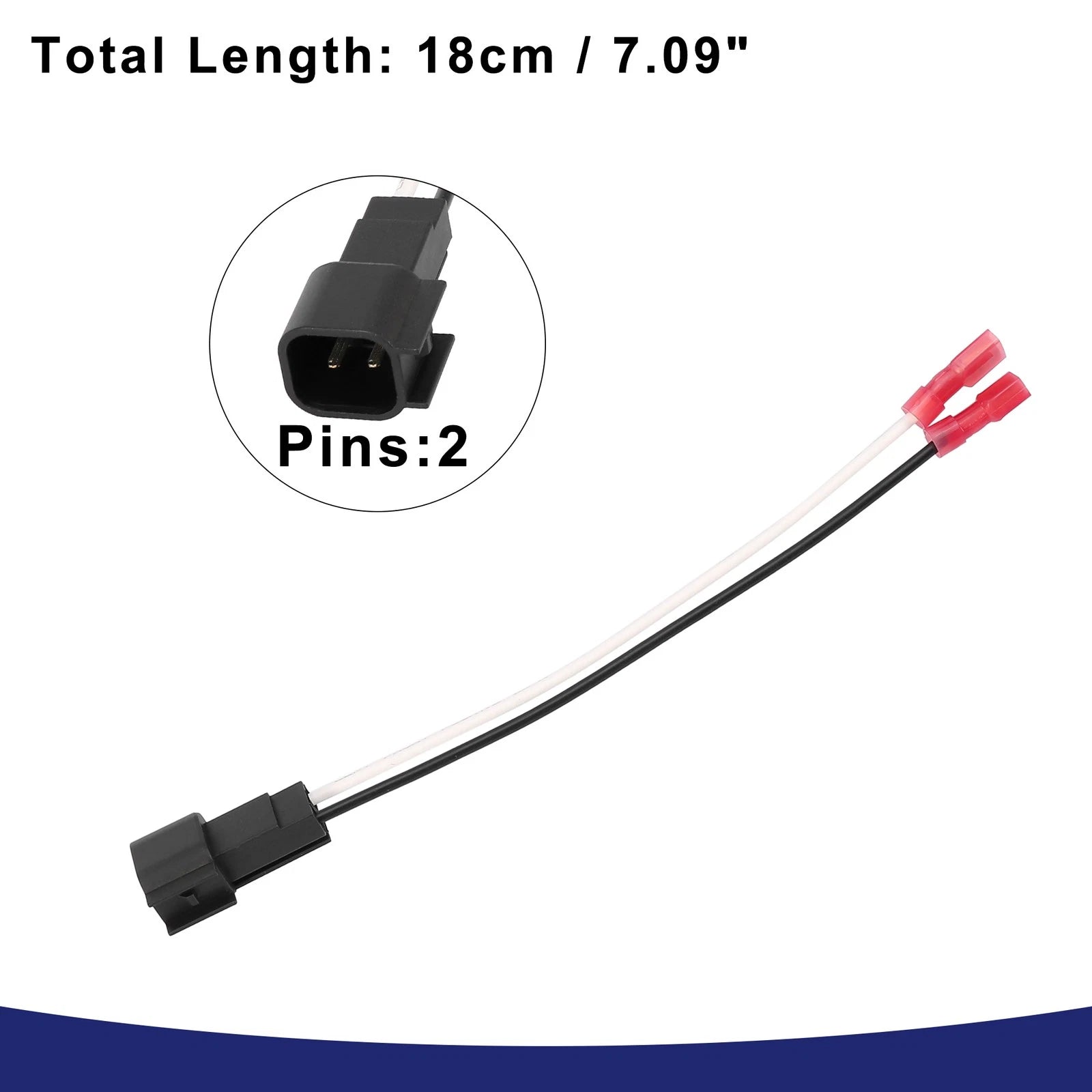 Set of 2 Speaker Connector Harness Adapter 72-5600 for Ford Focus (2003–2007)