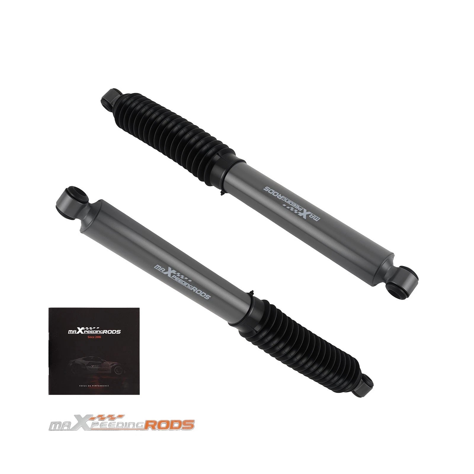 Rear Lift Shocks 0-5.5" for Toyota Tacoma 2WD 4WD (1995–2004) Nitrogen Charged
