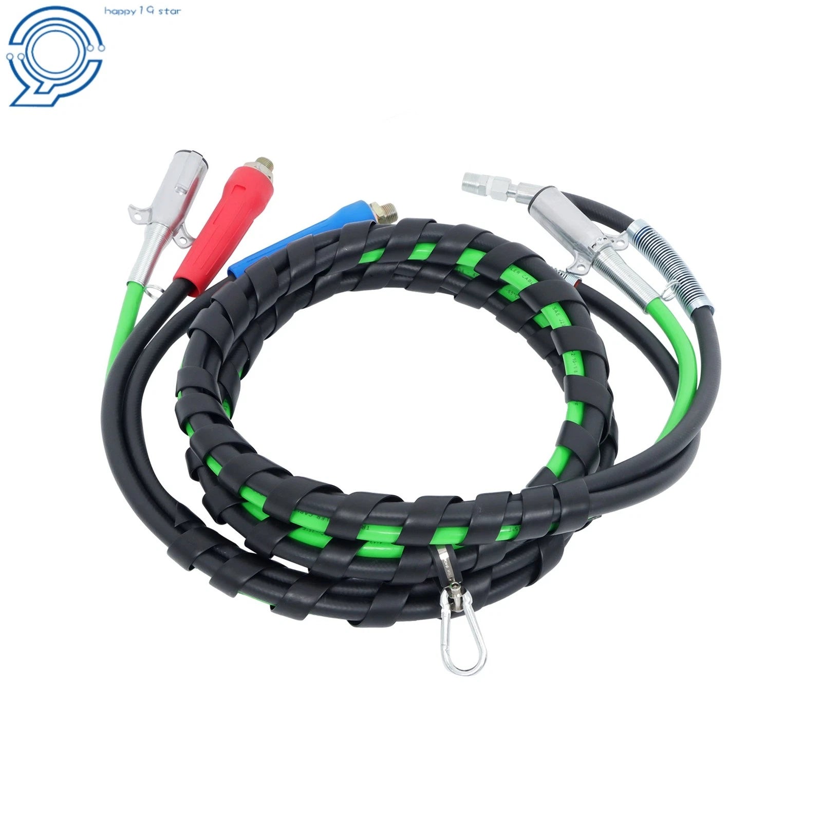 3X 12Ft Air Line Hose Assemblies for Semi Truck Tractor Trailer