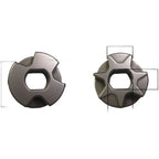 7 Tooth Carbon Steel Sprocket for 4-8 Inch Chains (Compatible with 1/4 Pitch)