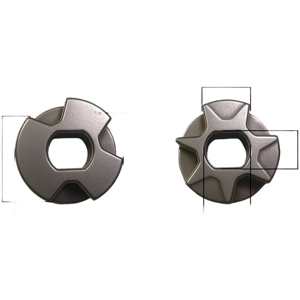 7 Tooth Carbon Steel Sprocket for 4-8 Inch Chains (Compatible with 1/4 Pitch)
