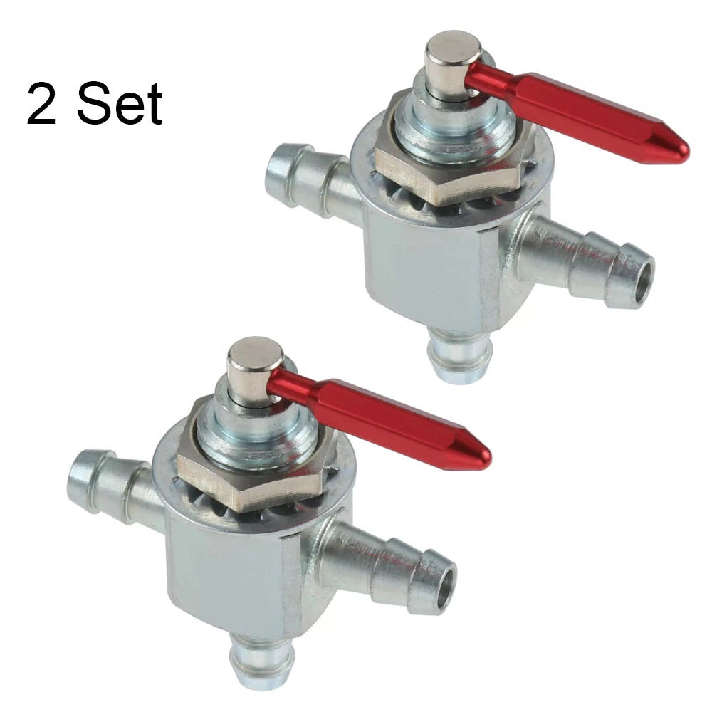 2Pcs Metal Gas Fuel Shut Off Valve for Exmark (1-633347, 745059)