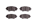 Rear Brake Pad Set for Mazda 3 (2014–2018) DP769DZ