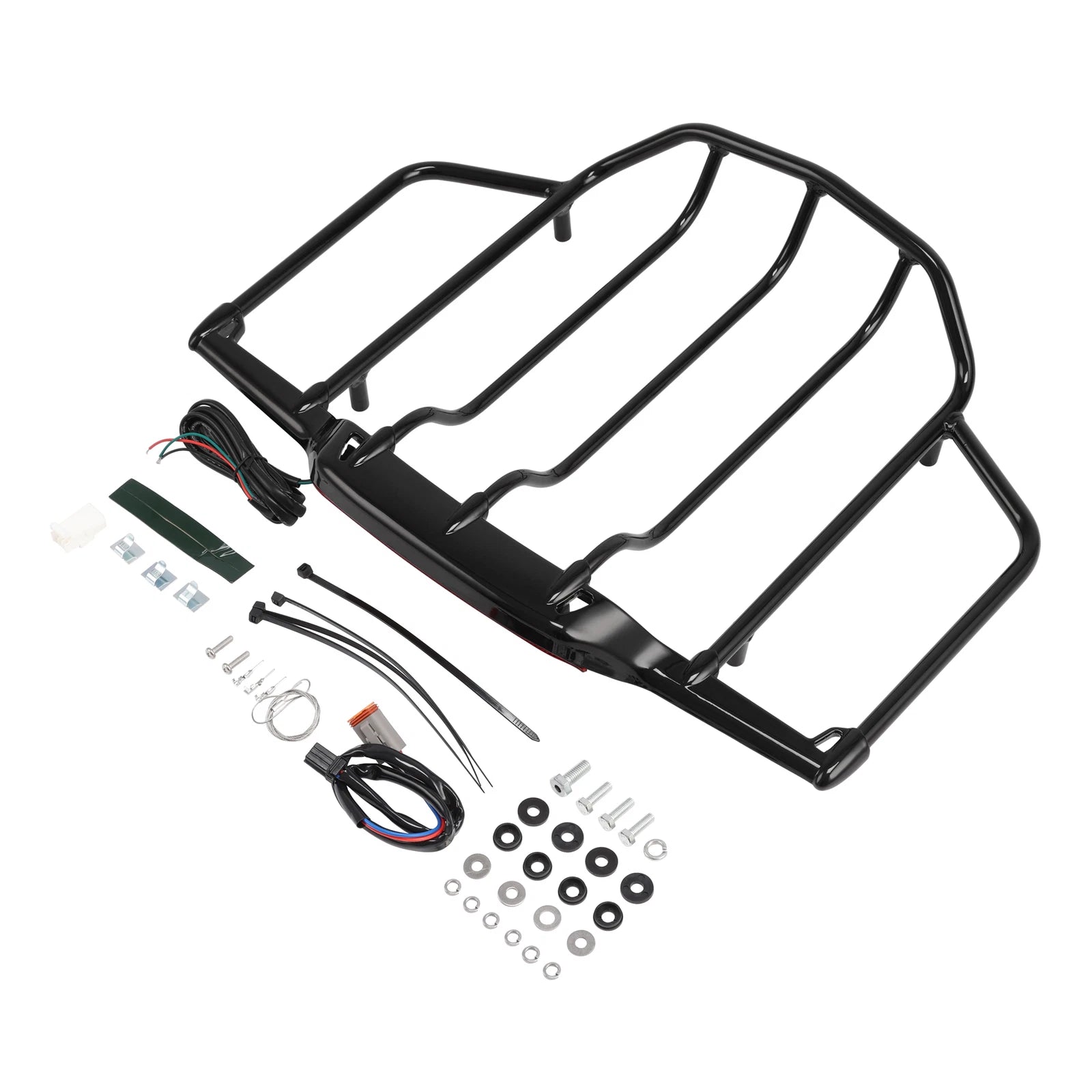 LED Light Trunk Luggage Rack for Harley Electra Road Glide (1993–2013)