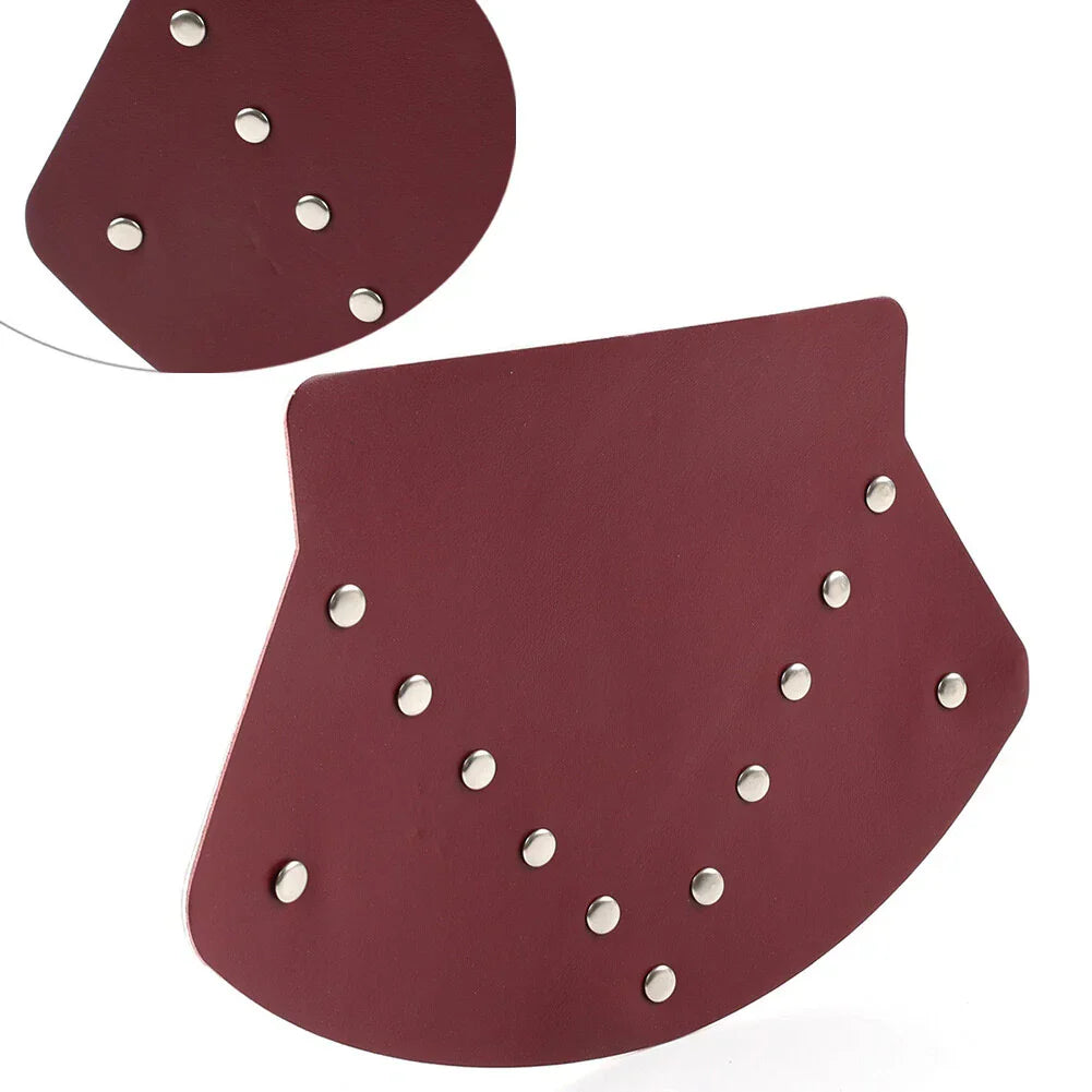 Rear Fender Mudguard Cover PU Leather Red for Harley Sportster 883XL (2004-2023)