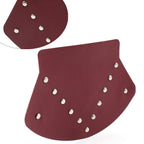 Rear Fender Mudguard Cover PU Leather Red for Harley Sportster 883XL (2004-2023)