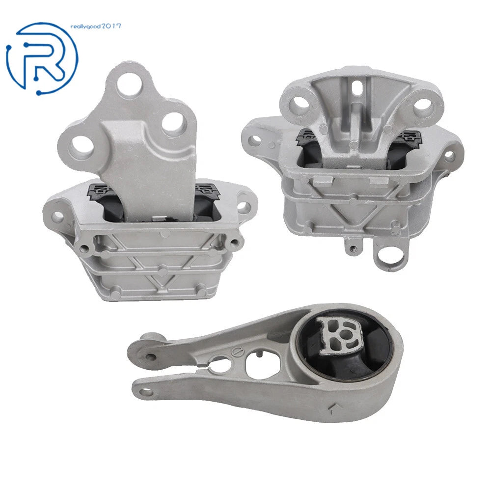 3X Engine Motor & Trans Mount for Chevrolet Equinox GMC Terrain (2018–2023)