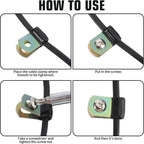 Cable Clamp Set for Neat Cable Routing (Brake Line Clip)
