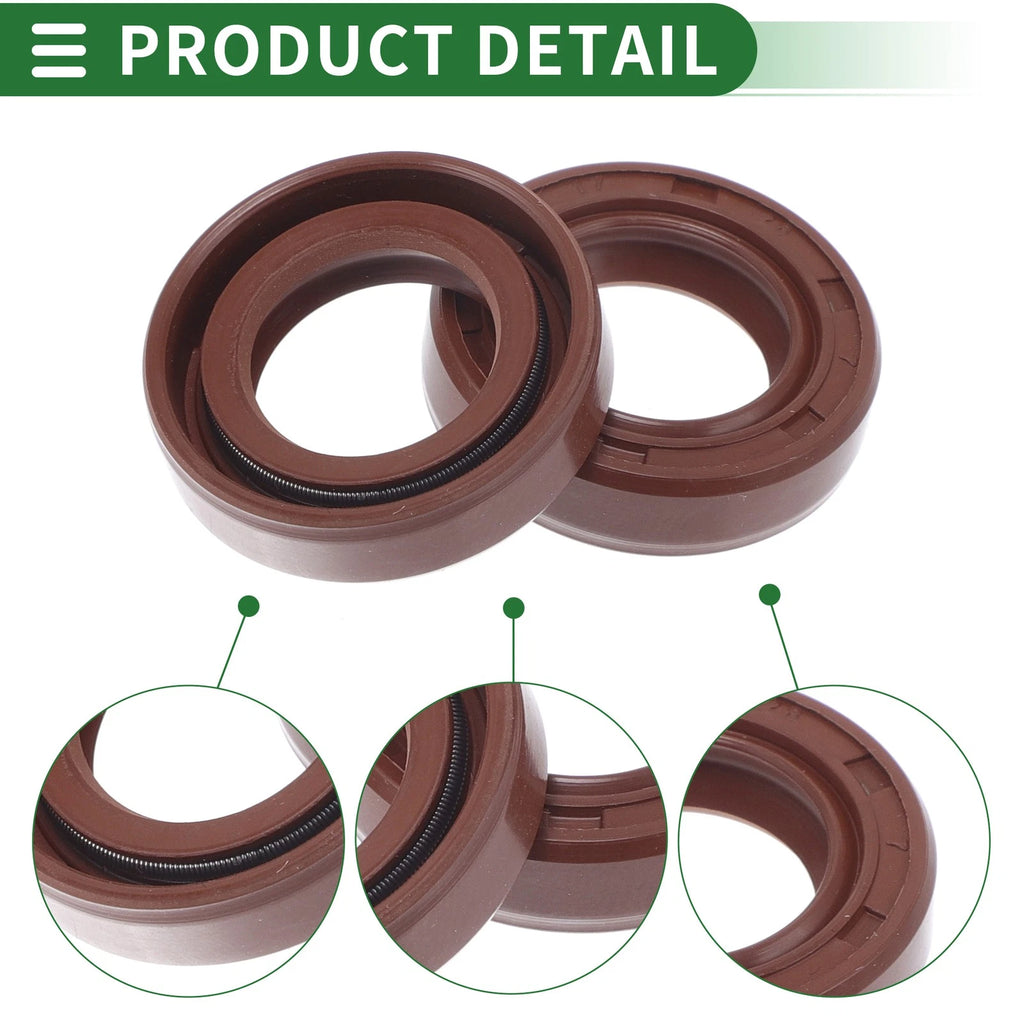 Set of 5 Oil Seal Rotary Shaft Seal FKM Rubber 17x28x7mm