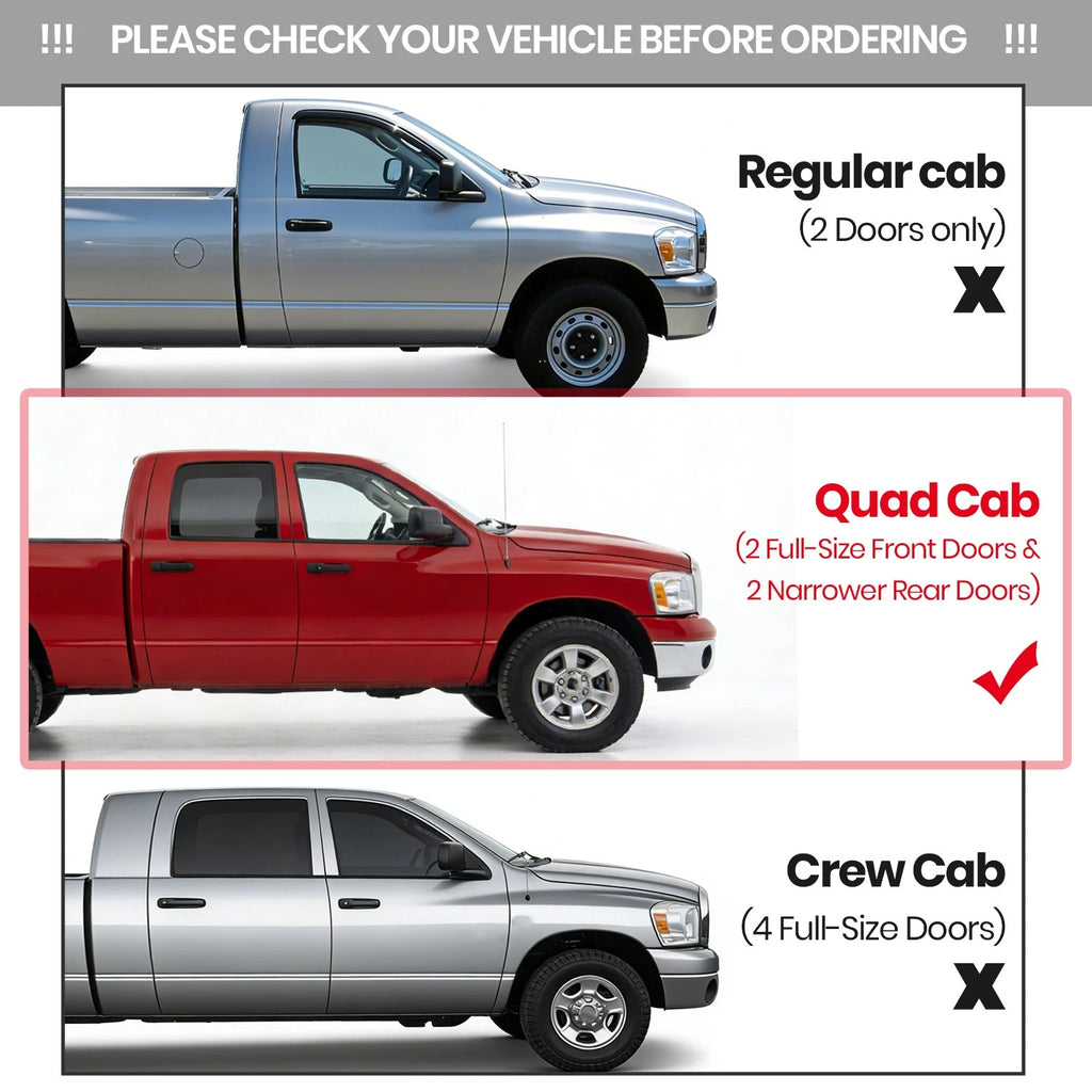 Rocker Panels for Dodge Ram 1500 (2002–2008)