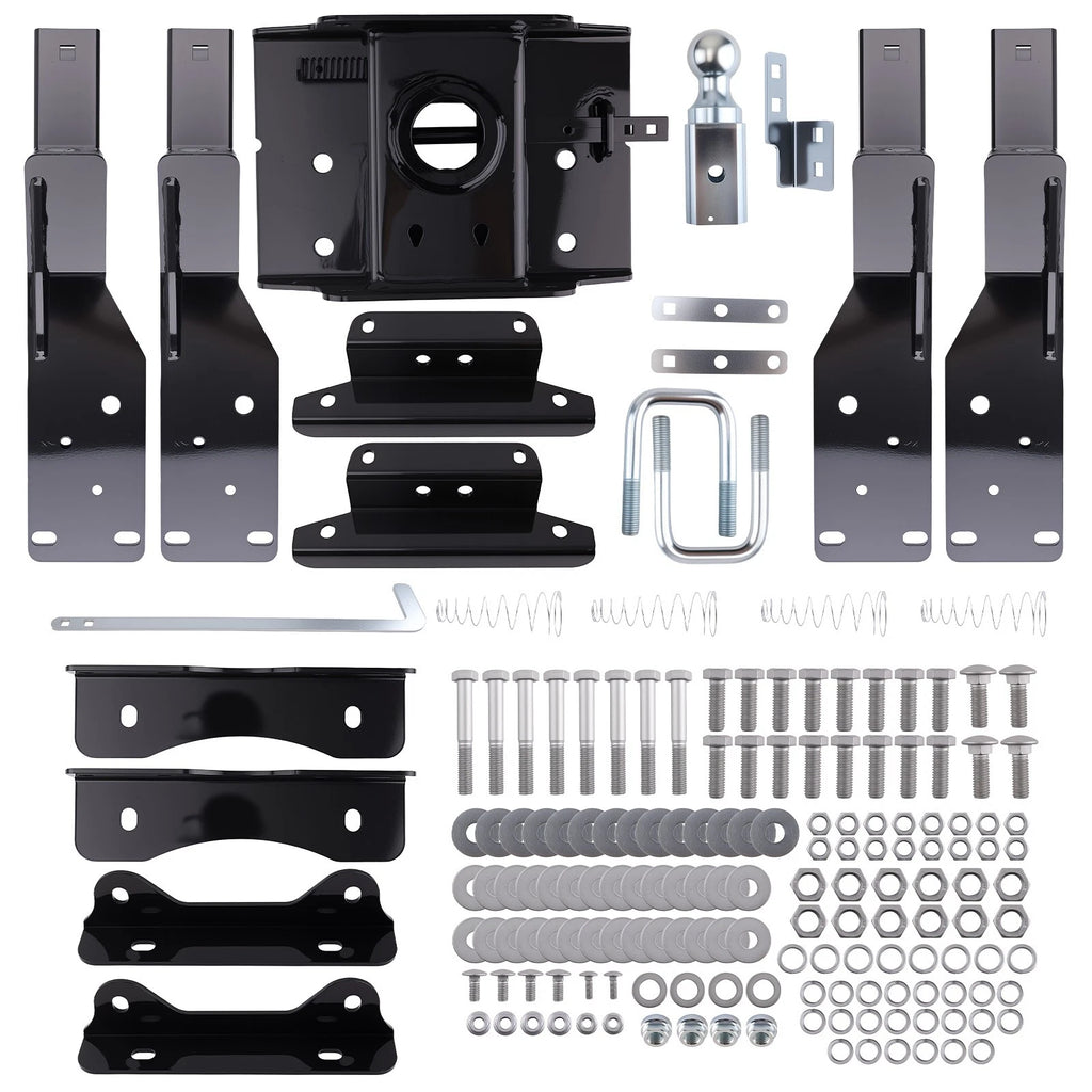 Gooseneck Hitch for Ford F-250 F-350 F-450 (2023–2025) 30K Black Powder Coated