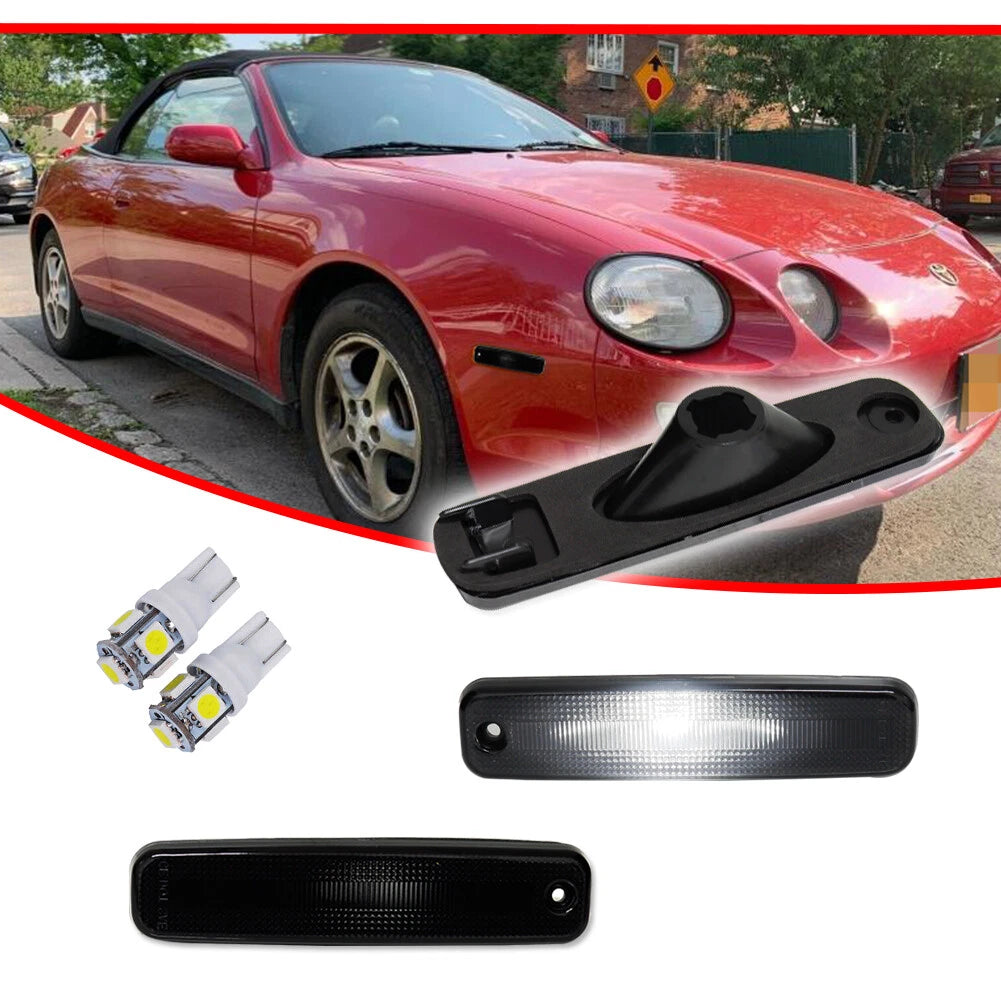 Smoked White LED Front Side Marker Lights for Toyota Celica (1994–1999)