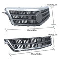 Front Upper & Lower Grille Chrome for Cadillac ATS (2013–2014)