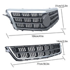 Front Upper & Lower Grille Chrome for Cadillac ATS (2013–2014)