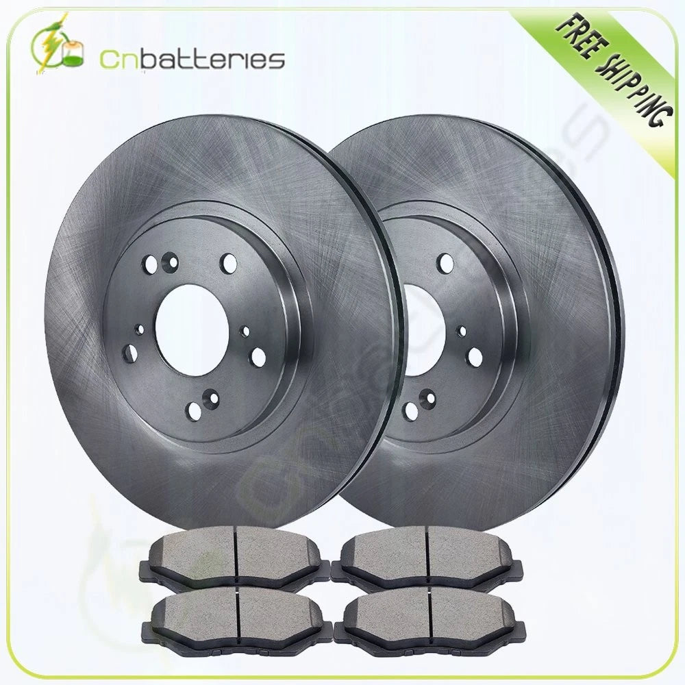 Front Brake Pads and Rotors for Honda Pilot (2003–2008)