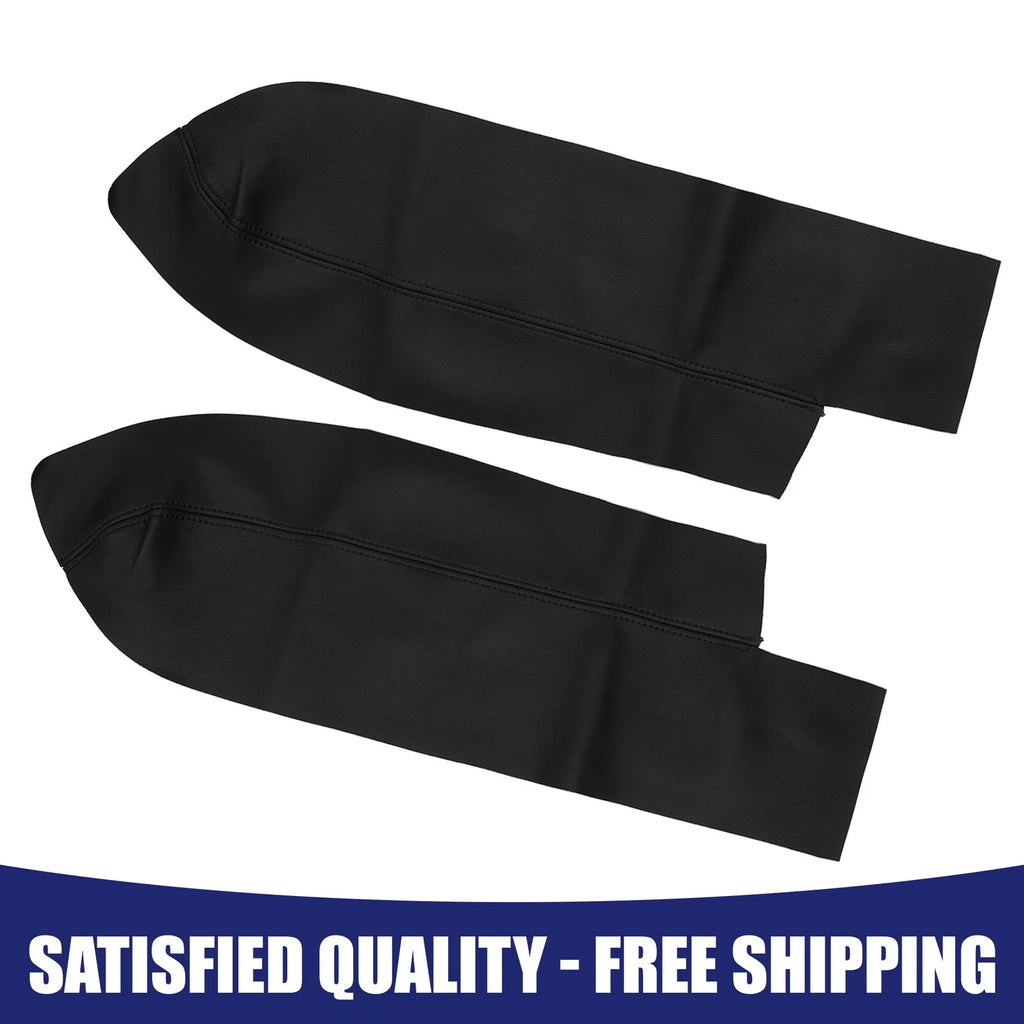 Set of 2 Leather Front Door Panels Armrest Covers for Honda CR-V 
