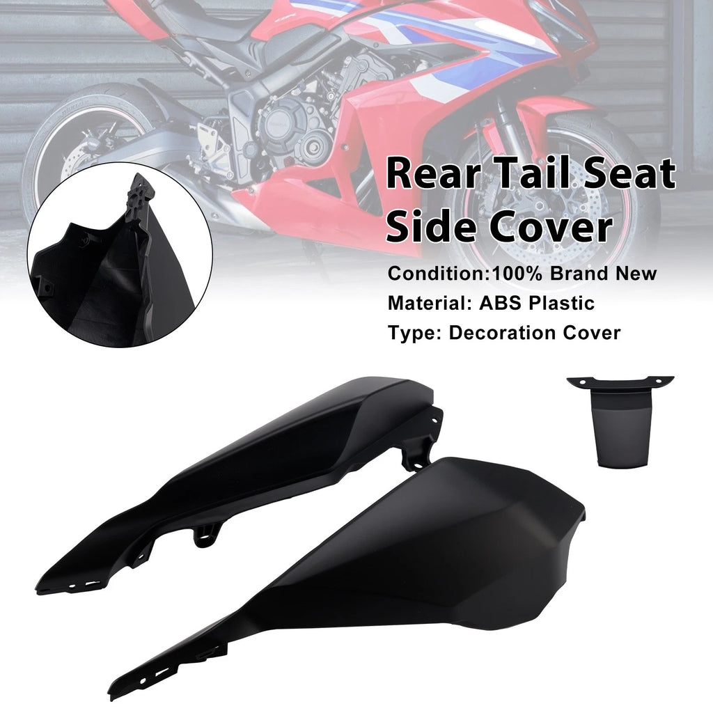 Rear Tail Seat Side Cover Fairing for Honda CBR650R CB650R (2024–2025) Black