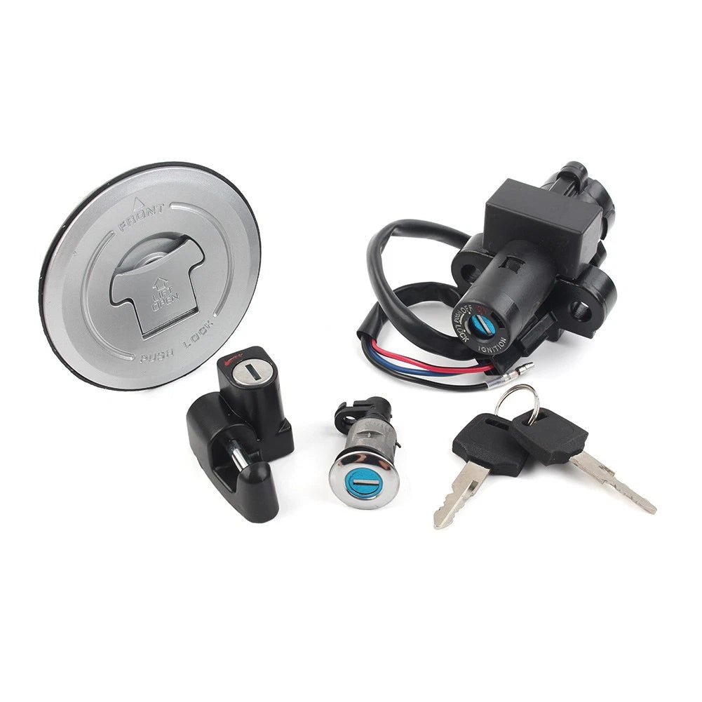 Fuel Gas Cap Ignition Switch Helmet/Seat Lock Keys Set for Honda CBR250 (2011–2018)