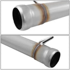2.5" OD Oval Tip Muffler for Dodge Challenger 5.7L (2009–2014)