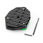 Kickstand Side Stand Plate Extension Pad for Kawasaki Z900 Z1000SX (2017–2019) Green