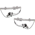 Set of 2 Power Window Regulators for Chevrolet Tracker (1999–2004)