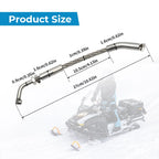 Ice Scratchers with Carbide Tips for Snowmobile (Reverse Compatible)