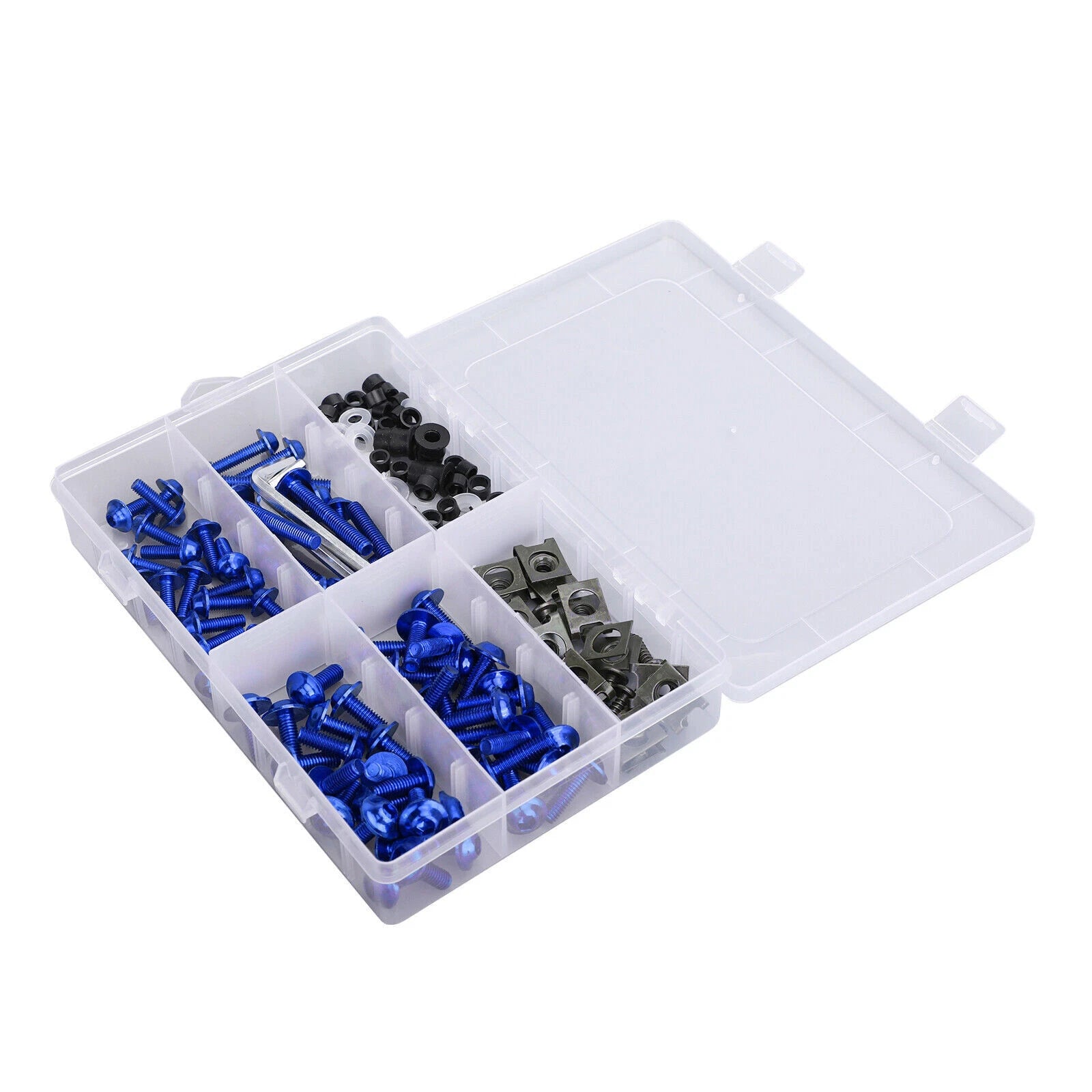177PCS Fairing Bolts Kit M5/M6 for Sportbikes (Universal)