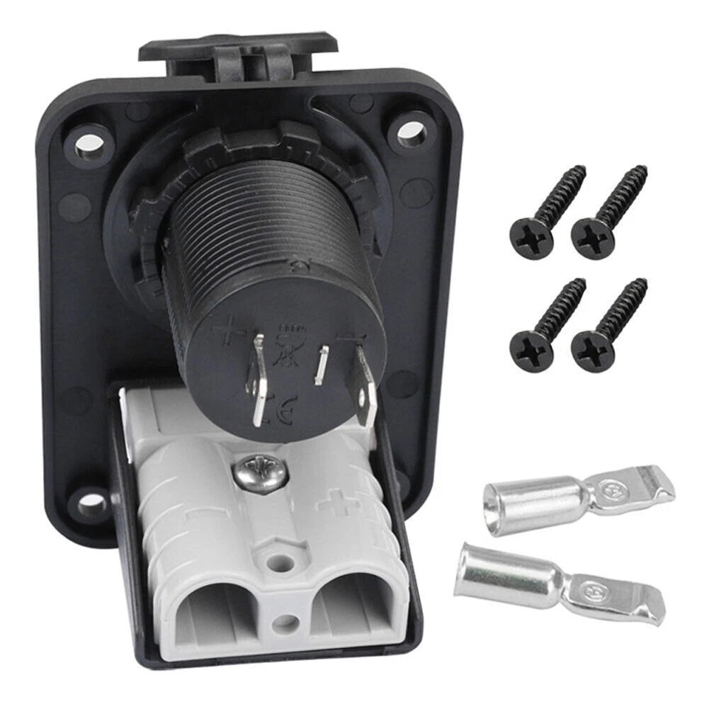 Flush Mounting Bracket for 12-24 Volts (600V, 12-6AWG, 48x37mmx16mm)