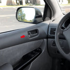 Set of 2 Interior Door Handles for Toyota Sienna (2004–2010) Gray