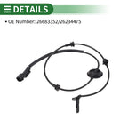 ABS Wheel Speed Sensor No. 26683352 for Buick GL8 (2017)