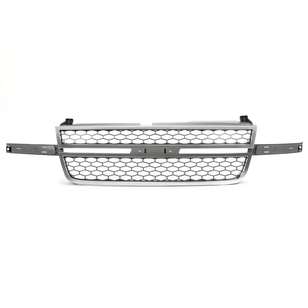 Chrome Honeycomb Grille for Chevrolet Silverado 1500/2500/3500 HD (2003–2007)
