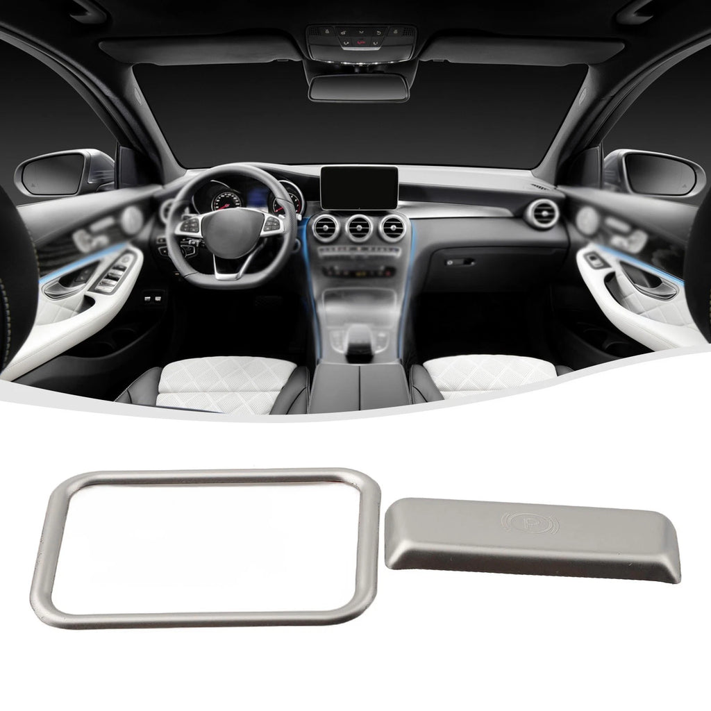 Parking Hand Brake Sticker Trim for Benz ML350 GL450 (2012–2015)