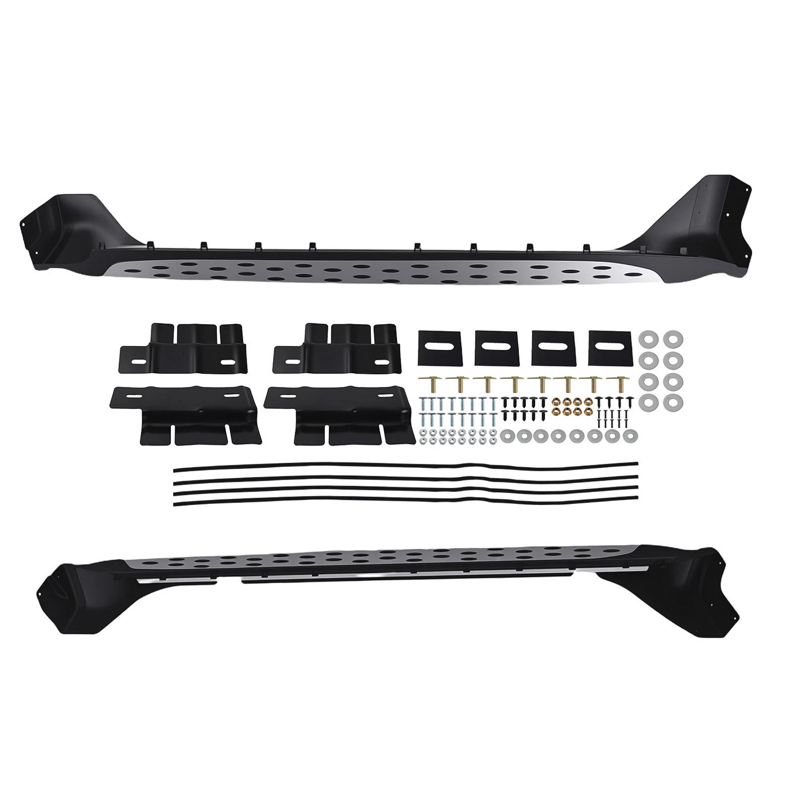 Nerf Bars Running Boards for Jeep Grand Cherokee (2011–2021) Aluminum Black