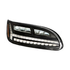 LED Headlights Kit with White Light Bar for Peterbilt 386 (2006–2016)