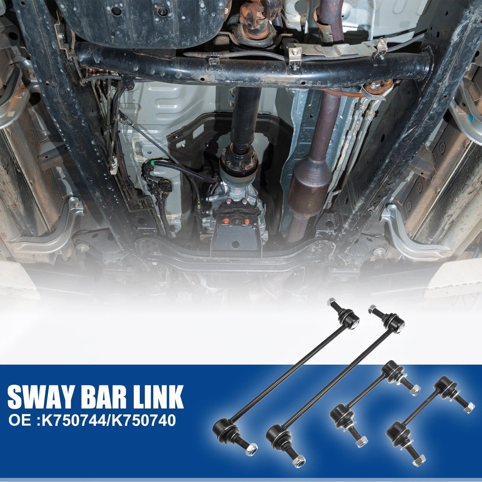 Set of 4 Sway Bar Link Stabilizers for Ford Lincoln 