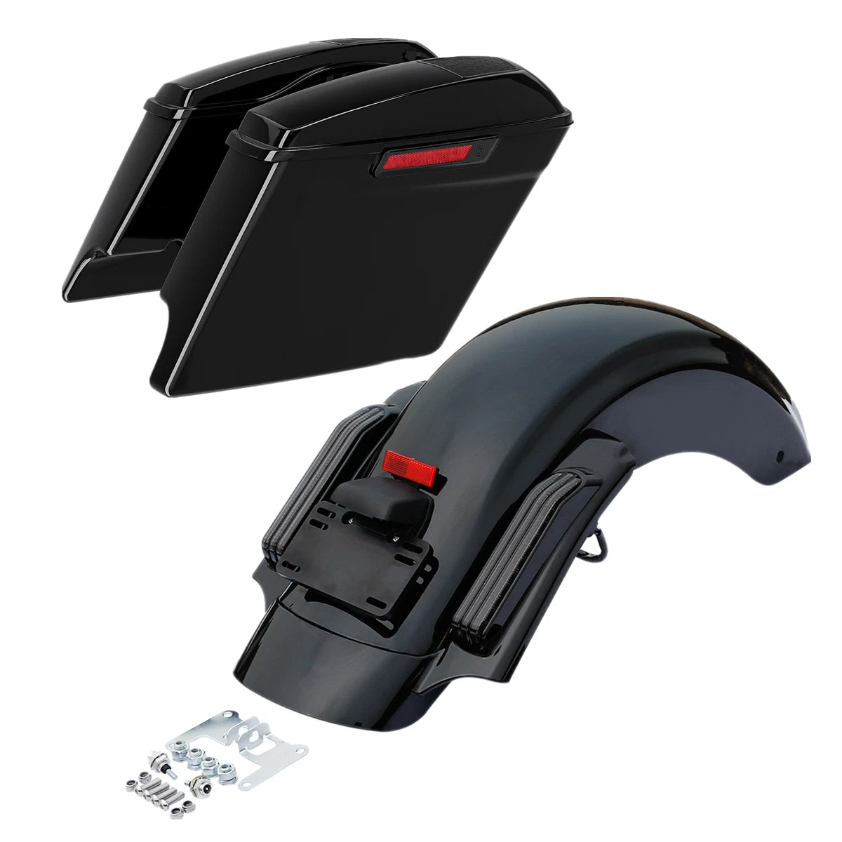 Saddlebag Speaker Cutout & Rear Fender for Harley Electra Glide (2014–2023)
