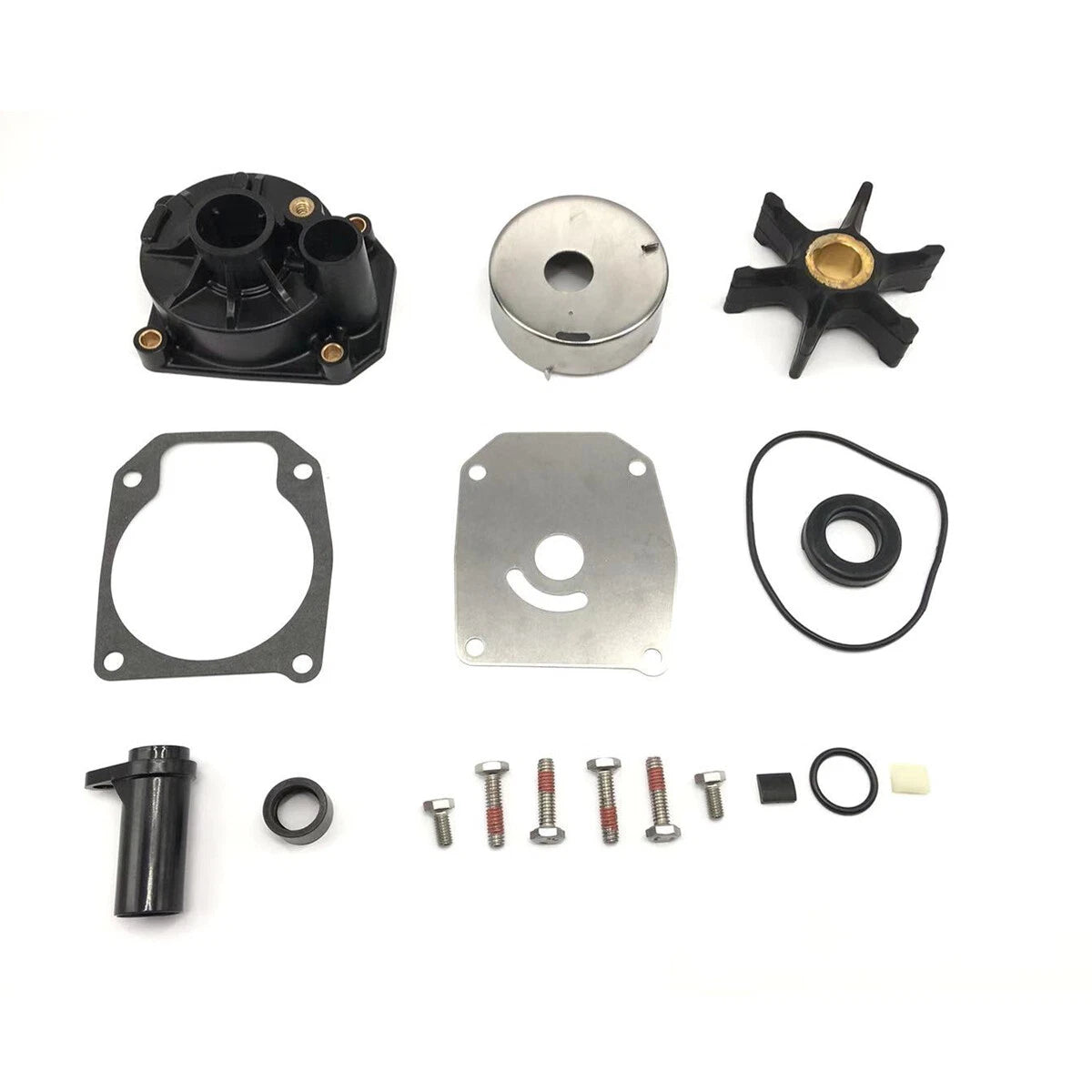 Water Pump Impeller Repair Kit for Evinrude Johnson 60 70 75 (3 Cyl) 432955